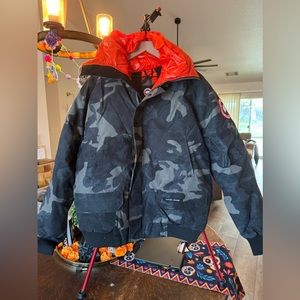 Canada Goose Chilliwack for RHUDE x NBA- Washed Black Camo